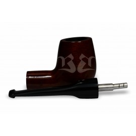 Cachimbo Bertoldi Elite Vermelho Reto Permanente